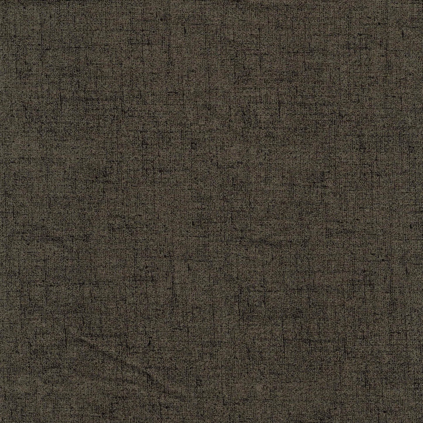 tissu coton faux uni marron