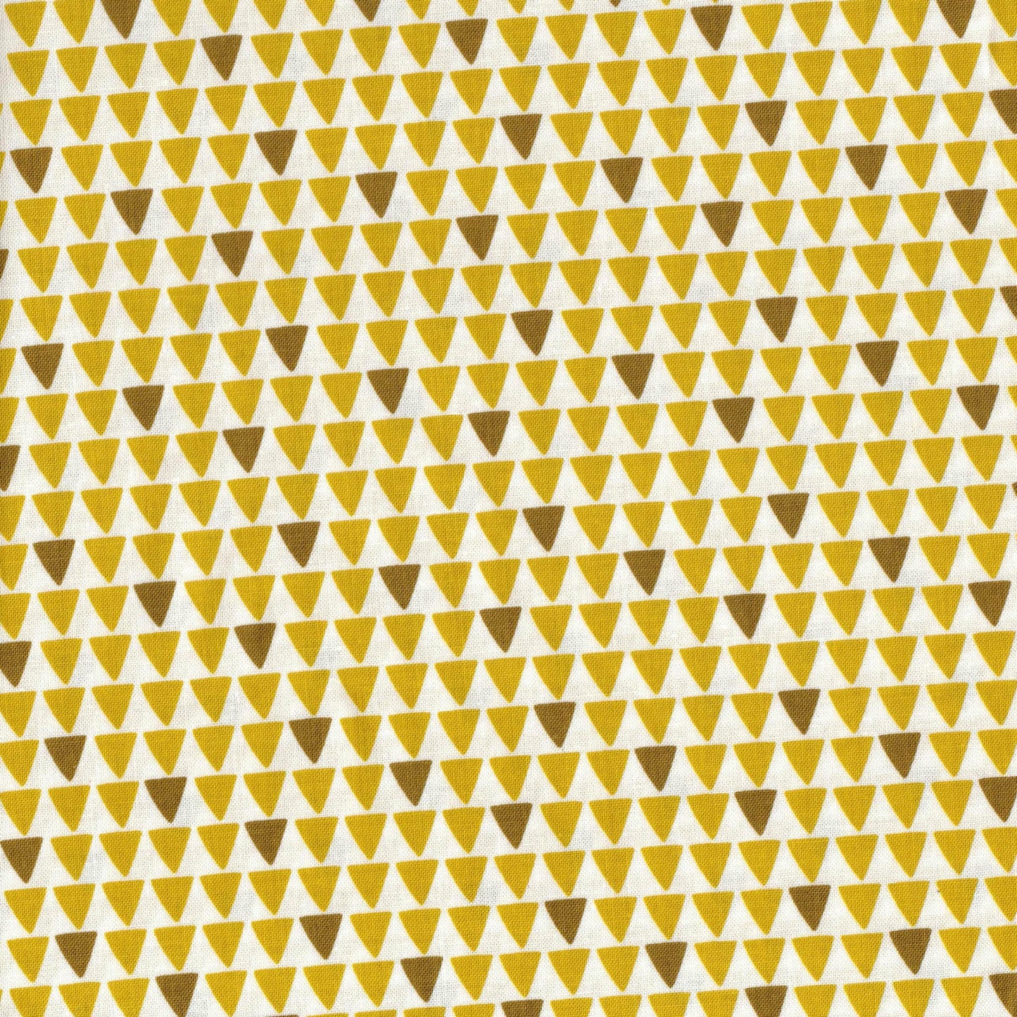 Tissu coton à imprimé triangles