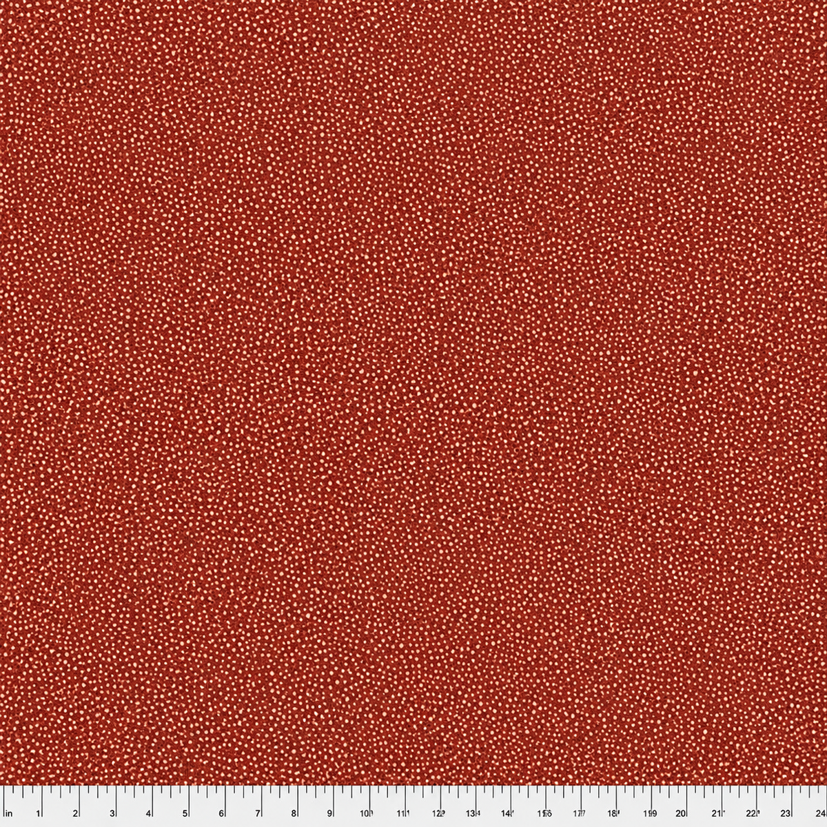 Tissu patchwork Mille et Un Tissus rouge brique coton premium