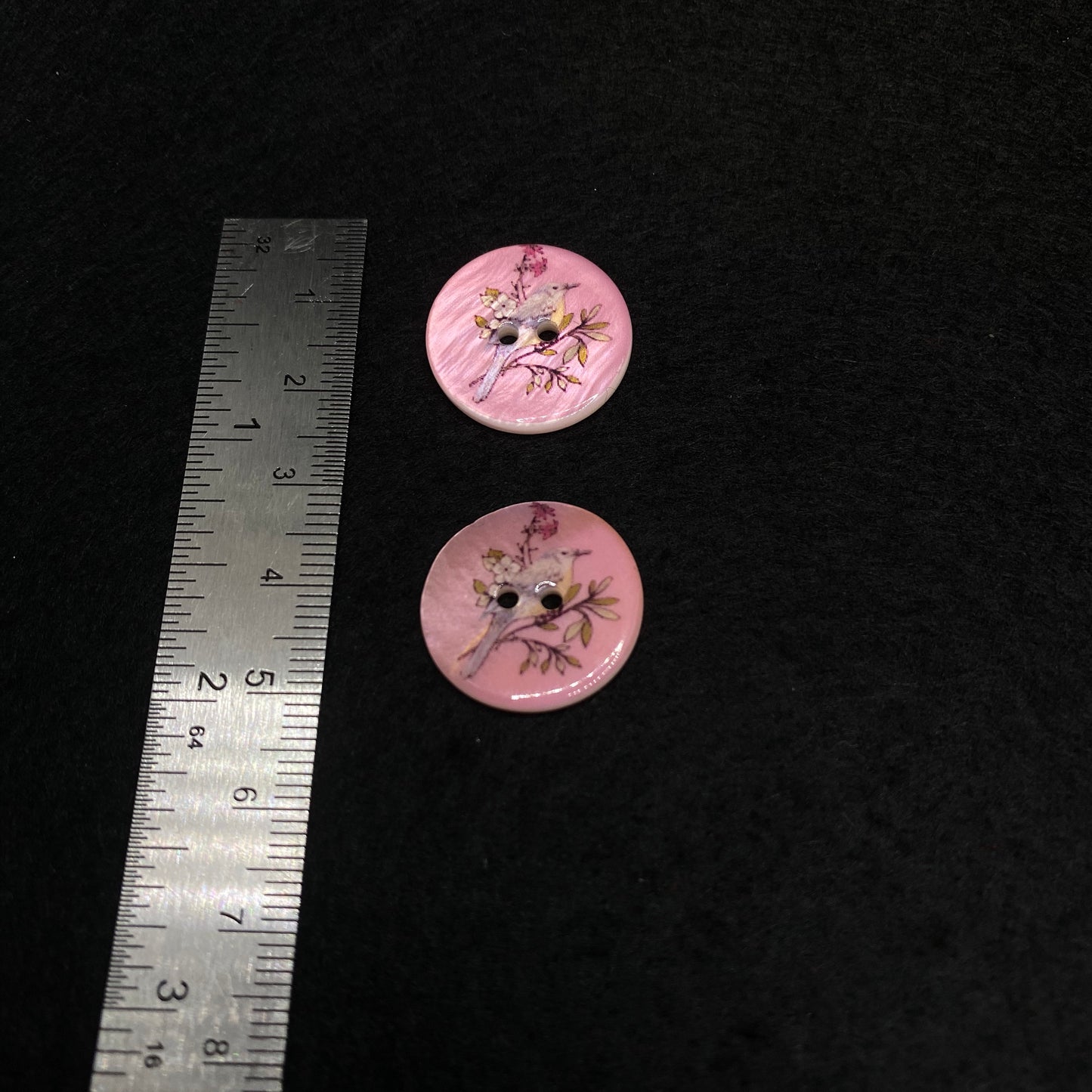 Lot de boutons fantaisies en nacre