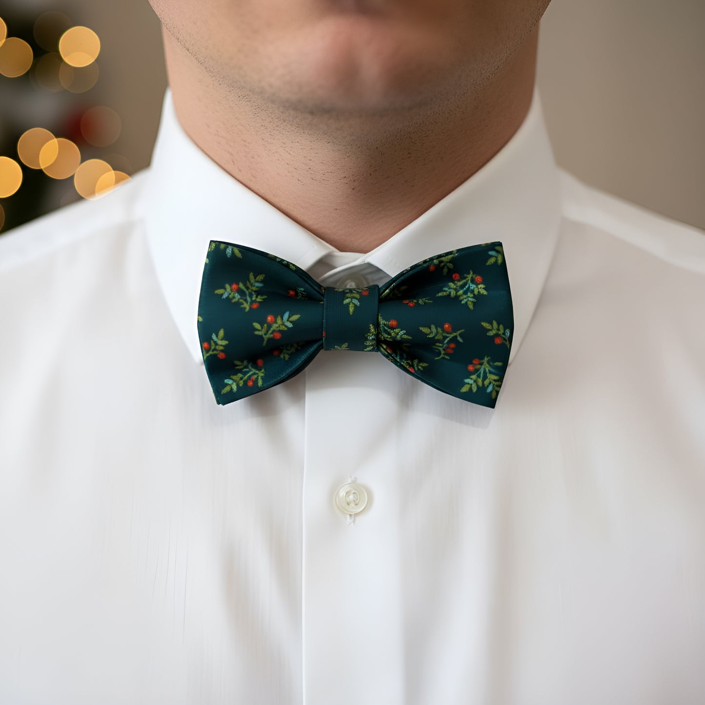 Noeud papillon Noël 1