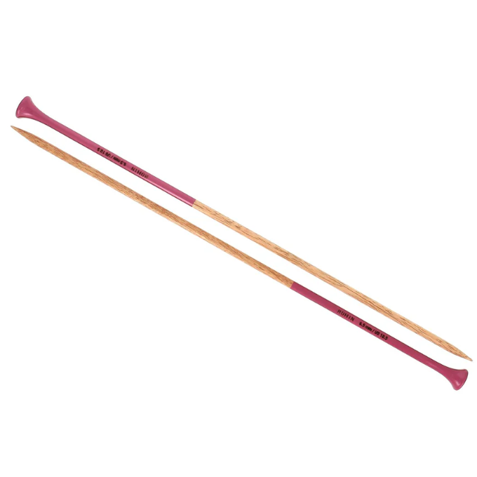 Aiguilles à tricoter n°6.5 en bois de manguier