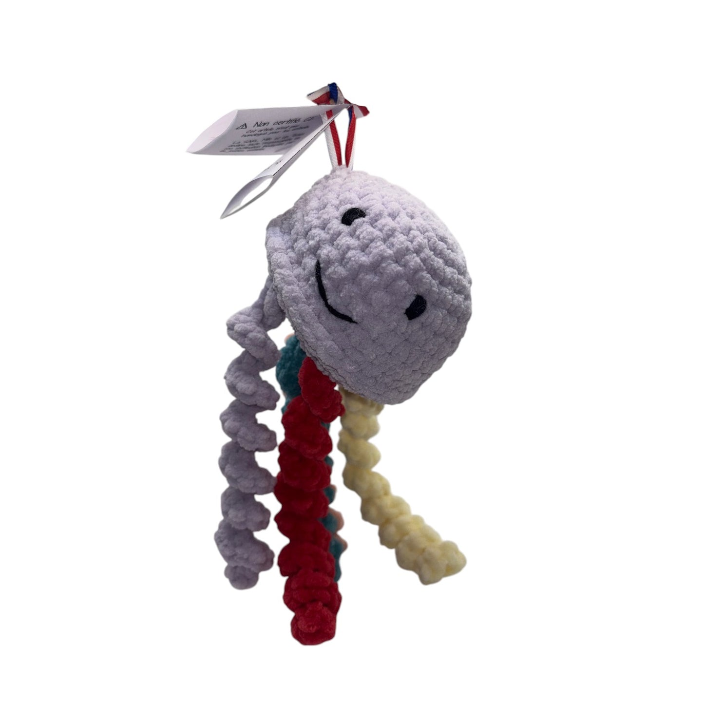 Peluche Pieuvre Crochet Fait Main