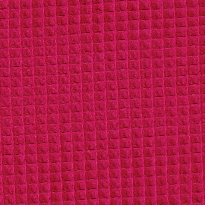 tissu nid d'abeille framboise