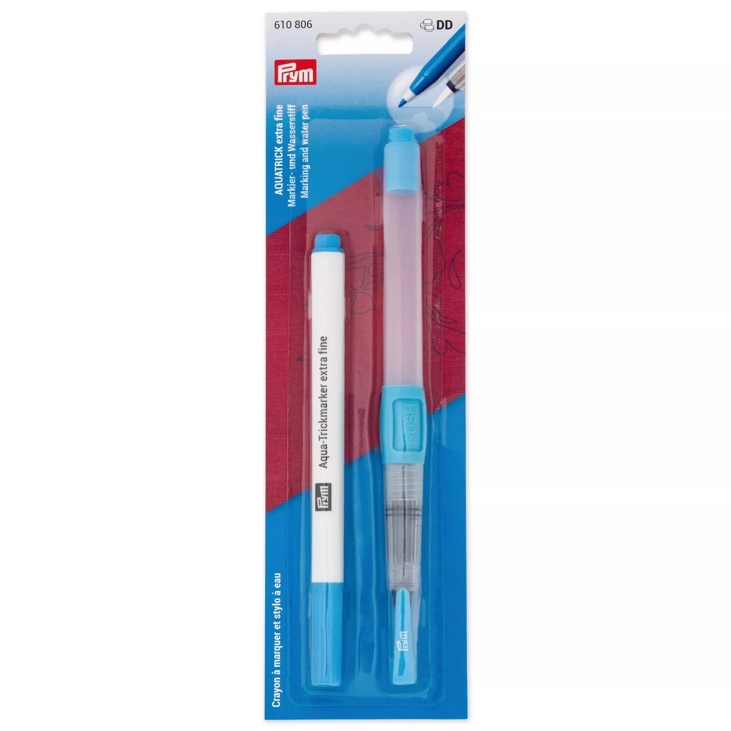 Prym Aqua trick marker extrafin et stylo à eau