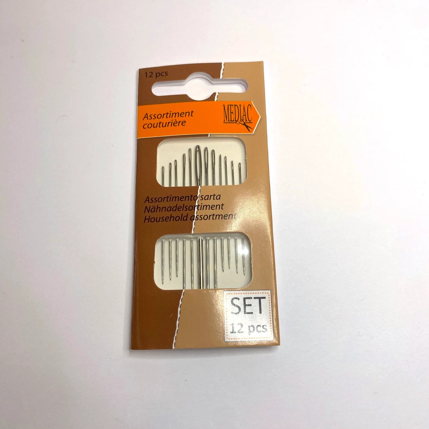 Assortiment d'aiguilles pour coudre à la main