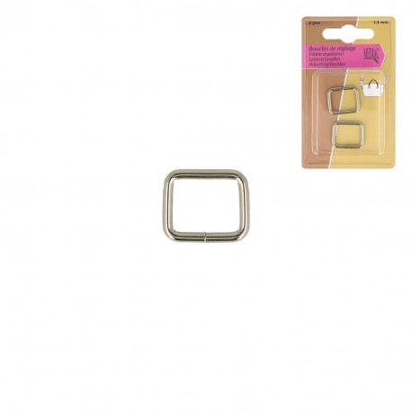 Passants Metal - taille 15 - 120-ARGENT