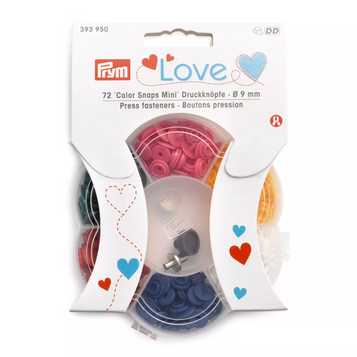 Mediac Boutons pression Color Snaps Mini