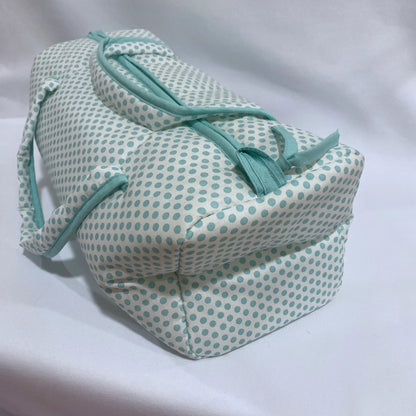 Sac à tricot à pois