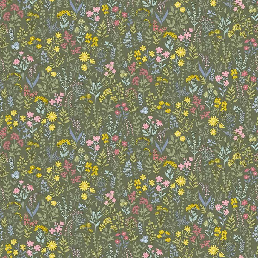 tissu patchwork makower uk meadow