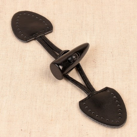 Brandebourg Pre Troue 3,5X17Cm - 580-NOIR