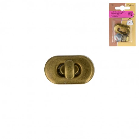 Tourniquet Pour Sac (Lot De 1) - 8-LAITON ANT-ROND