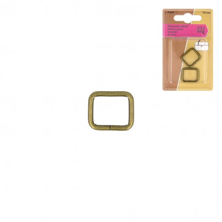 Passants Metal - taille 15 - 8-VIEIL OR
