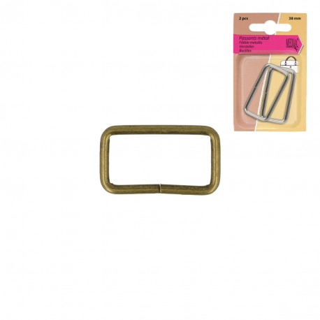 Passants Metal - taille 32 - 8-VIEIL OR
