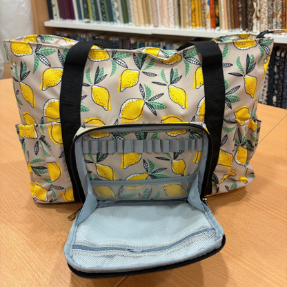 Sac à tricot multipoches