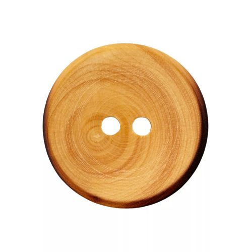 Boutons en bois 2 trous 18mm de diamètre