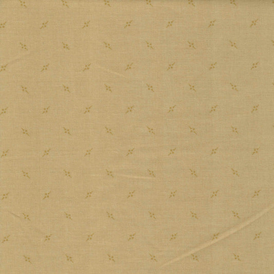 Tissu coton faux uni beige