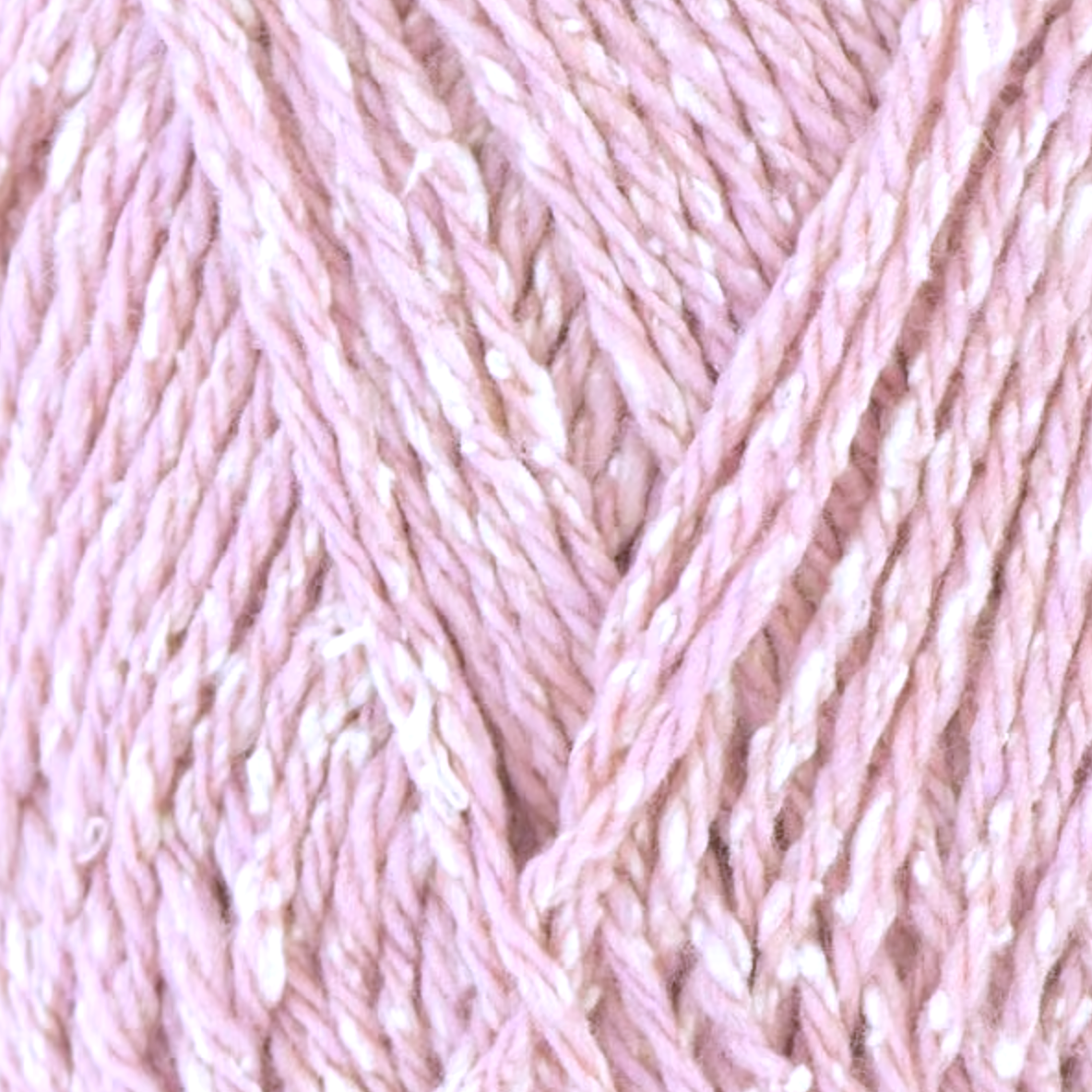 Pelote de fil ECOTON Bergère de France 50g aspect tweedé coton acrylique recyclé pour tricot crochet