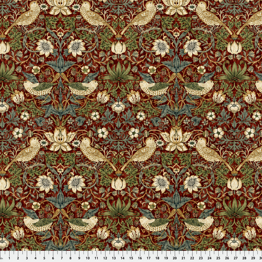 Tissu Patchwork Strawberry Thief