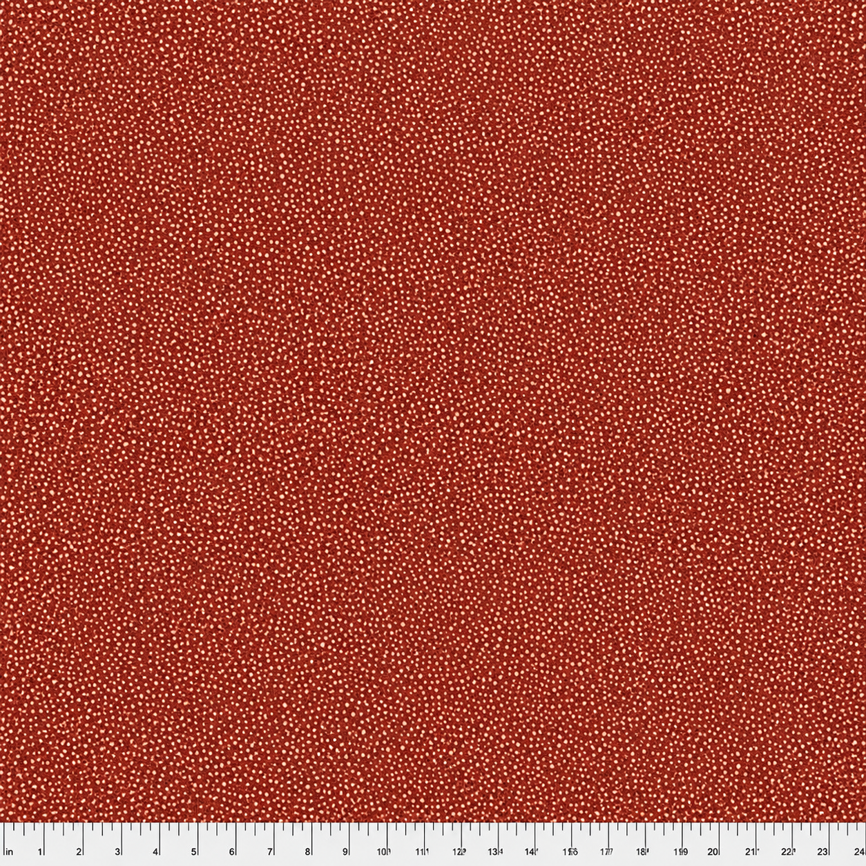 Tissu patchwork Mille et Un Tissus rouge brique coton premium