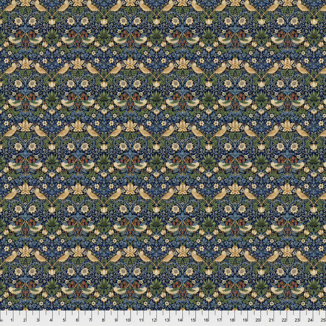 Tissu patchwork Mille et Un Tissus navy bleu marine coton