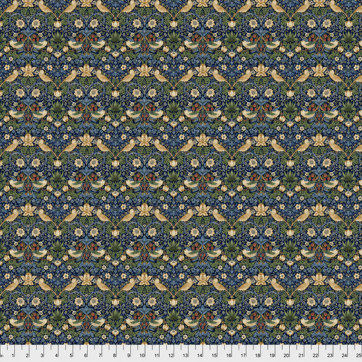 Tissu patchwork Mille et Un Tissus navy bleu marine coton