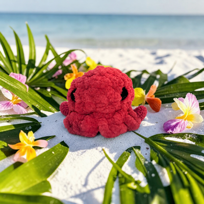 Mini Pieuvre Crochet Fait Main