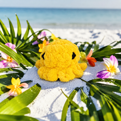 Mini Pieuvre Crochet Fait Main