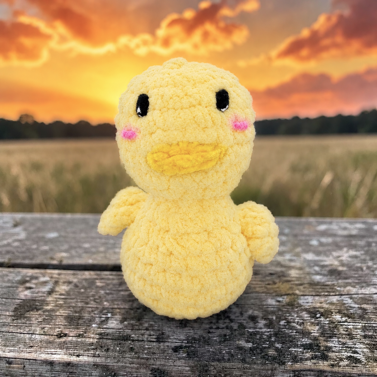 Canard Crochet Fait Main