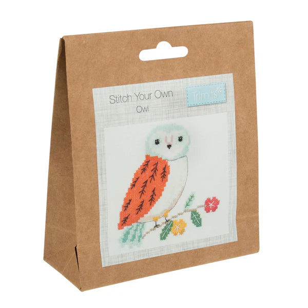 Kit Point de Croix Mini Hibou Trimits