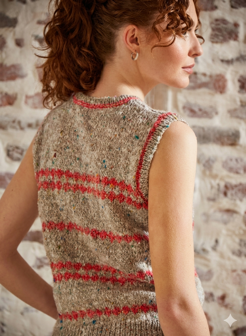 Débardeur Jacquard M6408