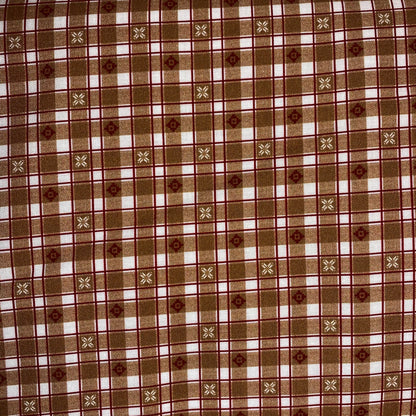tissu coton "carreaux d'hiver"
