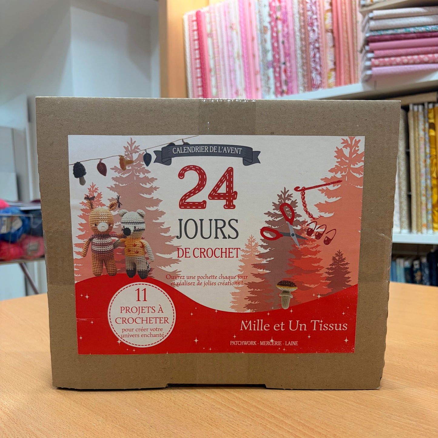 Calendrier de l'Avent Crochet - Mille et Un Tissus