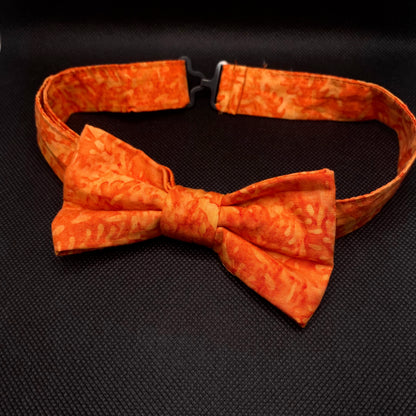 noeud papillon réglable orange