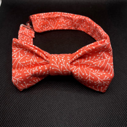 noeud papillon réglable corail