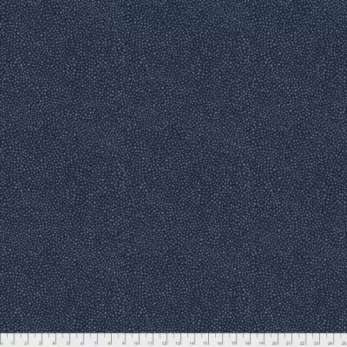 Tissu Patchwork Point d'Algue Navy