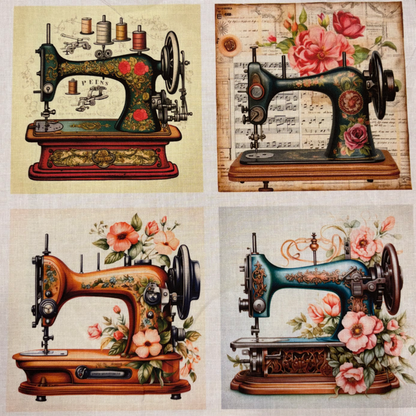 Panneaux carrés Machines à coudre