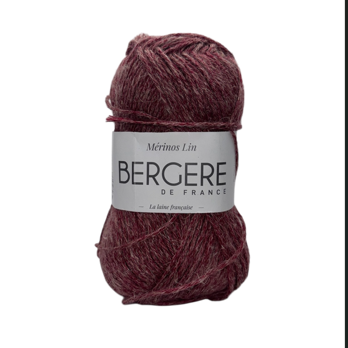 Merinos Lin Pourpre Bergère de France