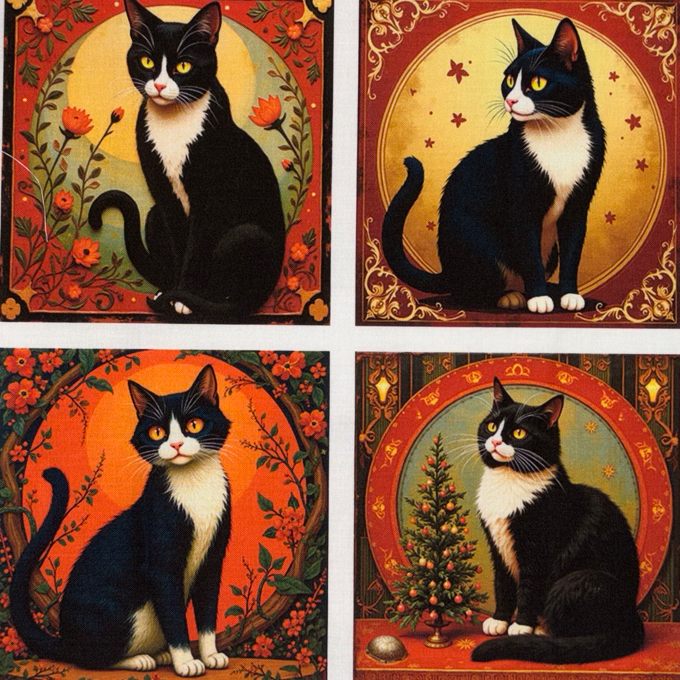 Panneaux carrés Chats 2