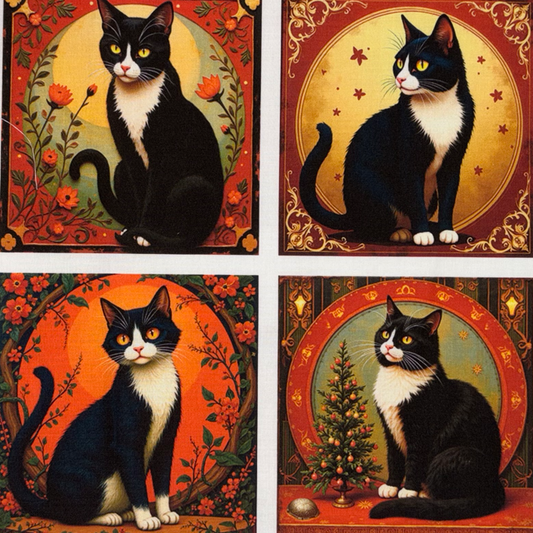 Panneaux carrés Chats 2