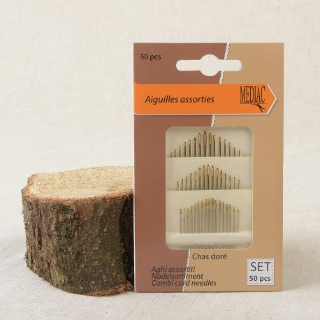 assortiment 50 aiguilles couture broderie