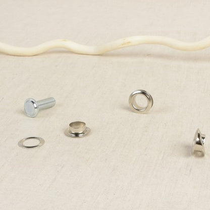 Oeillet + outil 15mm - argent
