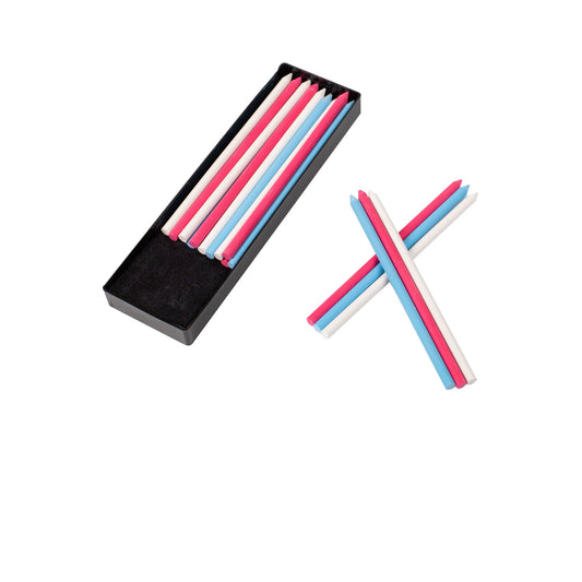 Recharge de 16 mines pour crayon craie - ø 3,8 mm - Assortiment