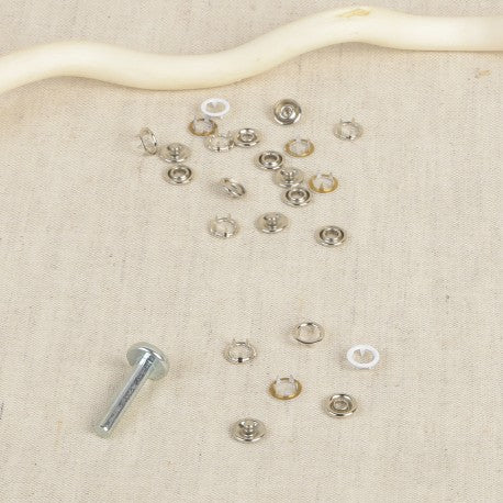 Mediac Boutons pression + outil 9.5mm