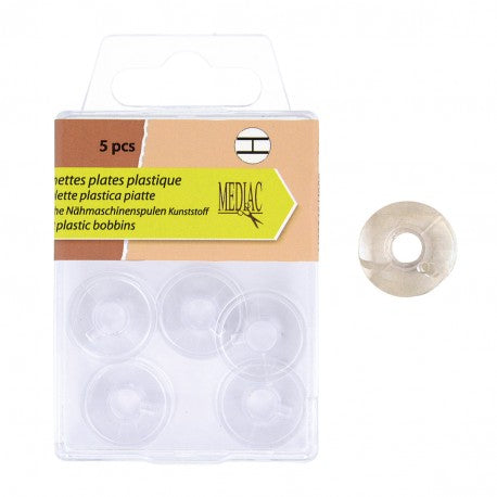 canettes plates plastique machine à coudre : lot de 5