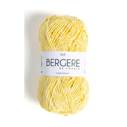 Laine Holi Bergère de France Coton Bio Multicolore : Fil Unique pour Tricots Lumineux et Écoresponsables