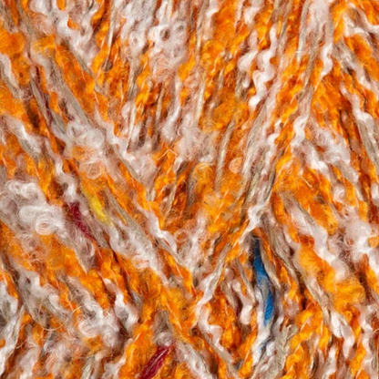 Lin Tweed Orange Bergère de France