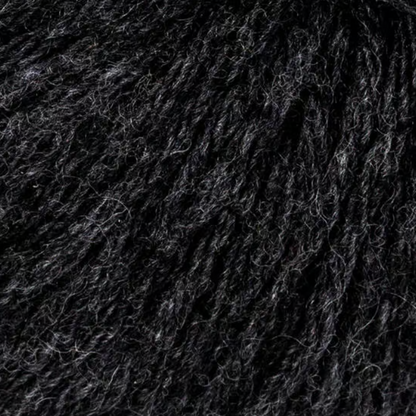 Pelote de laine Cachemire Laine Anthracite Bergère de France, fil noble gris foncé pour tricot