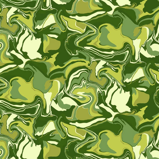 Tissu Coton Patchwork Marbré Hosta