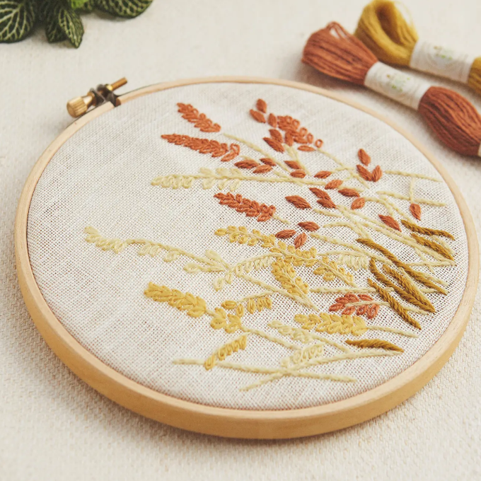 Kit Broderie Blé DMC Eco Vita